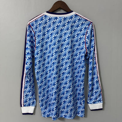 Manchester United 1990/92 Away Long-Sleeve Retro Jersey