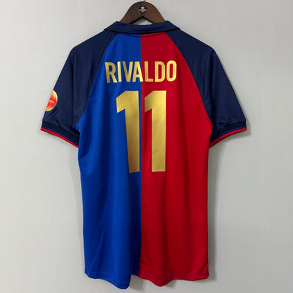 Barcelona 100th Anniversary 1999/00 Home Retro Jersey