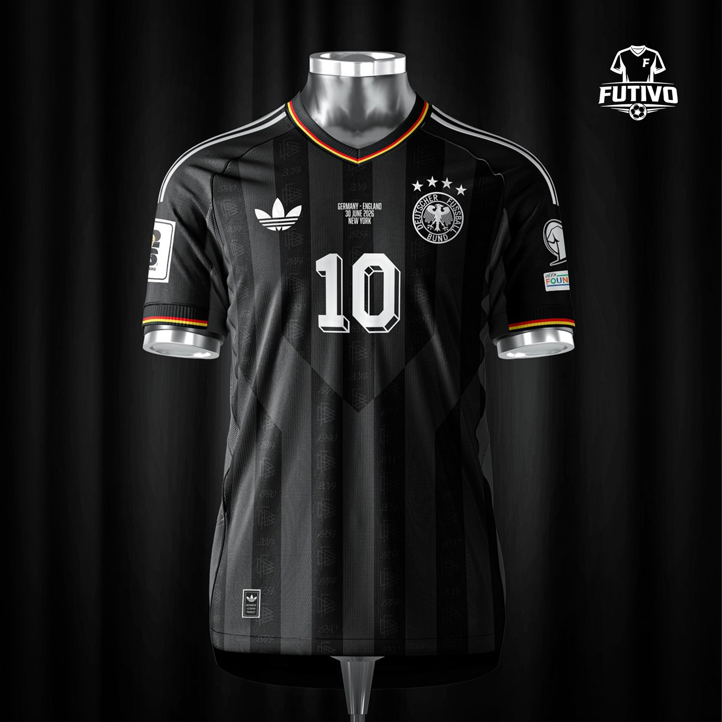 Germany 2026 World Cup Away (Third Kit) Black Jersey