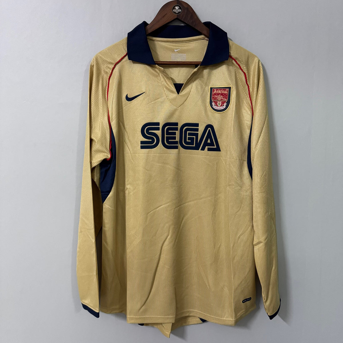 Arsenal 2001/02 Away Long-Sleeve Retro Jersey