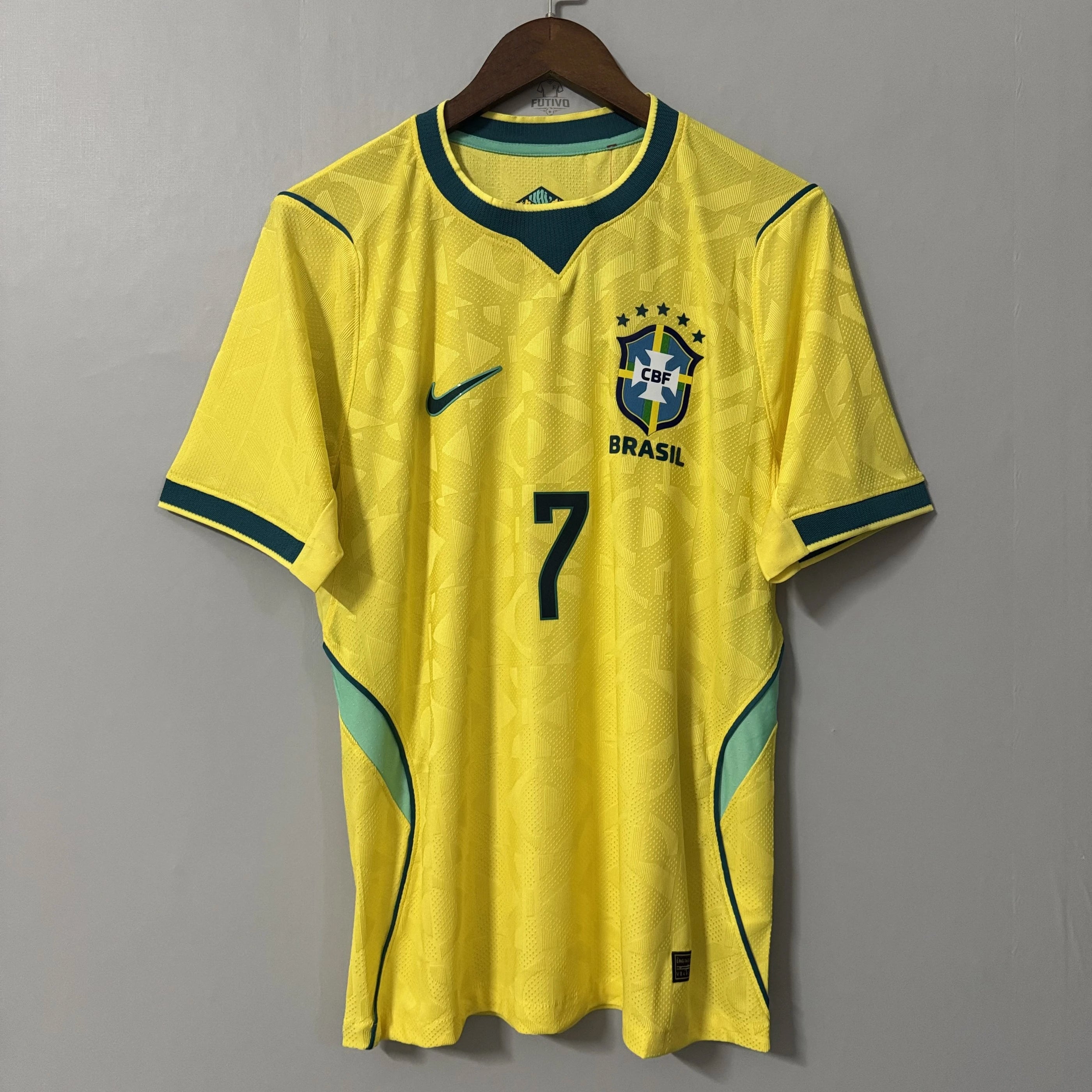 Brazil 2026 FIFA World Cup Home Jersey – Player Edition – Futivo