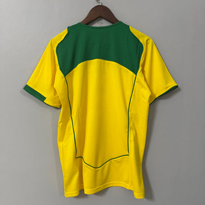 Brazil 2004 Home Retro Jersey