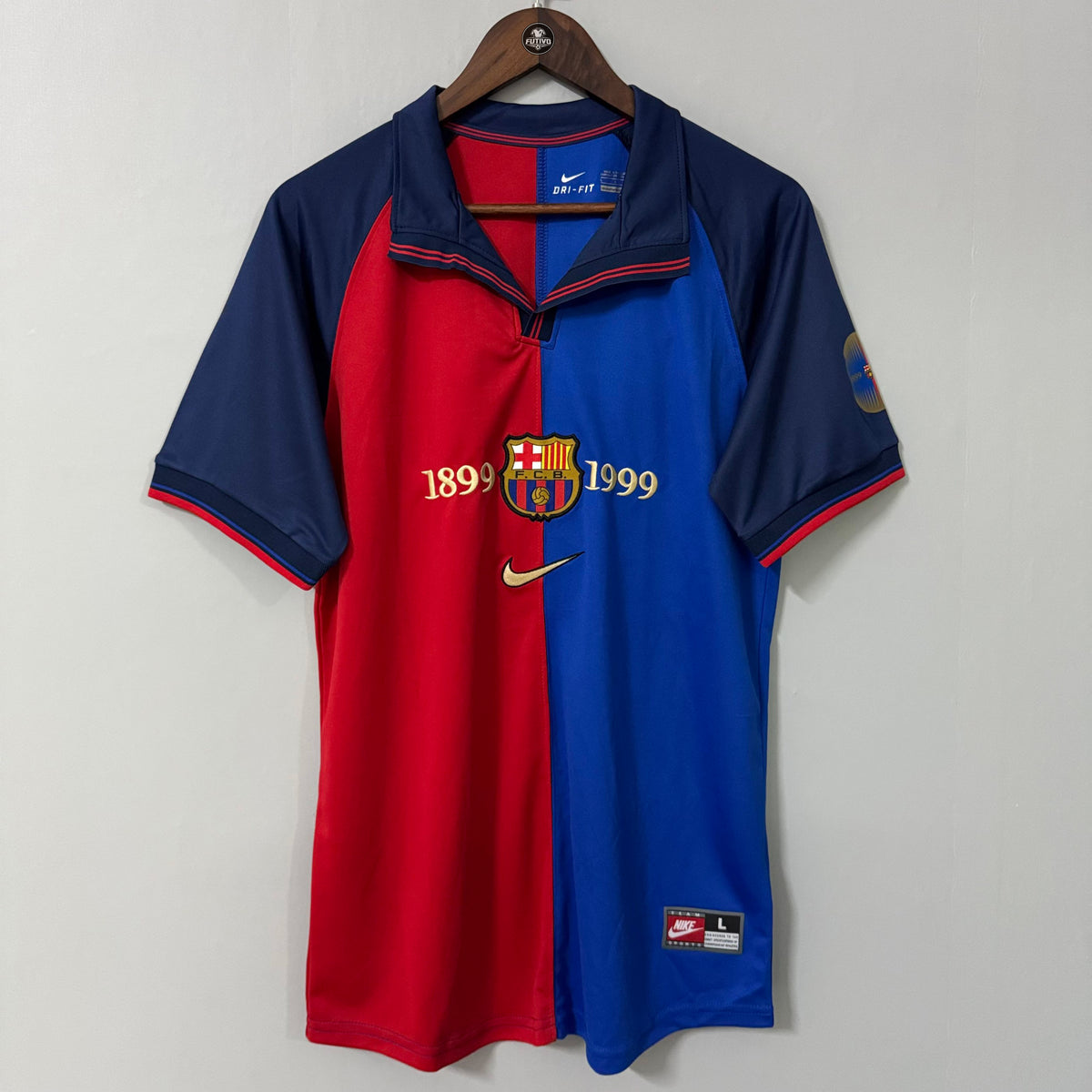Barcelona 100th Anniversary 1999/00 Home Retro Jersey