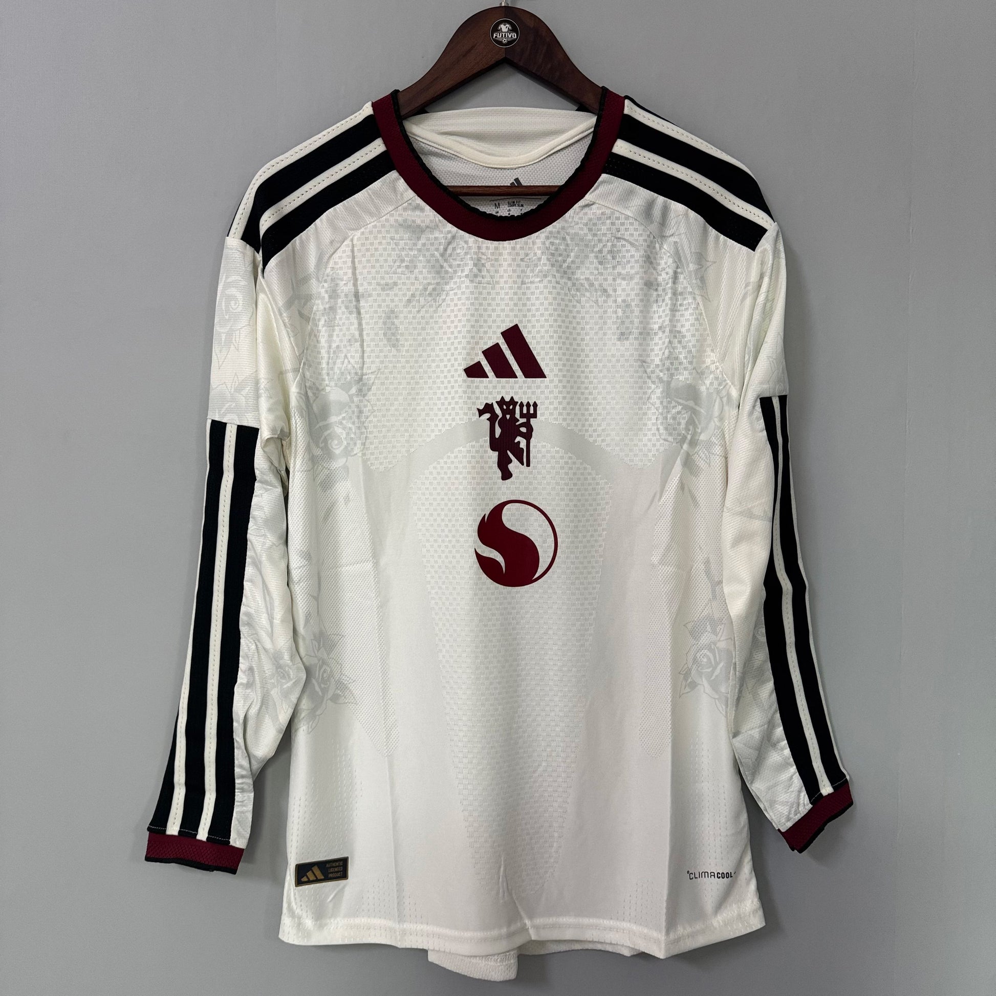 Manchester United 2026/27 Away (Third Kit) Long-Sleeve Jersey – Player Edition
