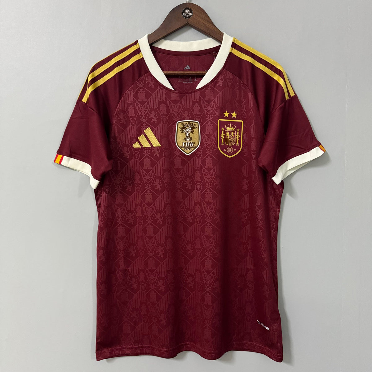 Spain 2026 Wine Red Champions Special Jersey
