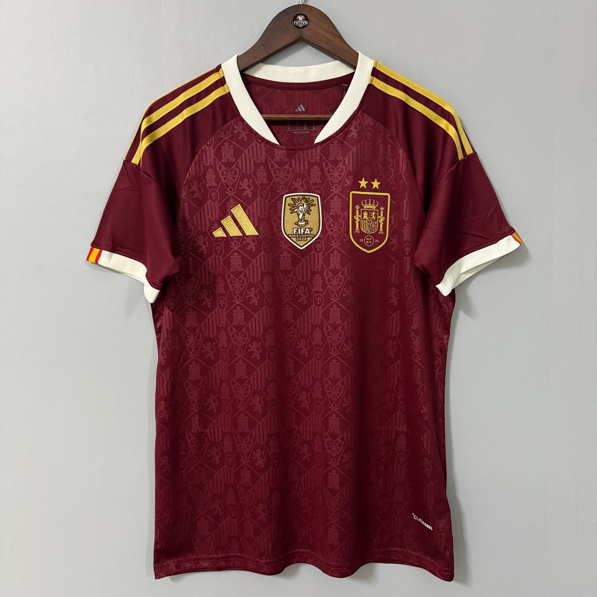 Spain 2026 Wine Red Champions Special Jersey