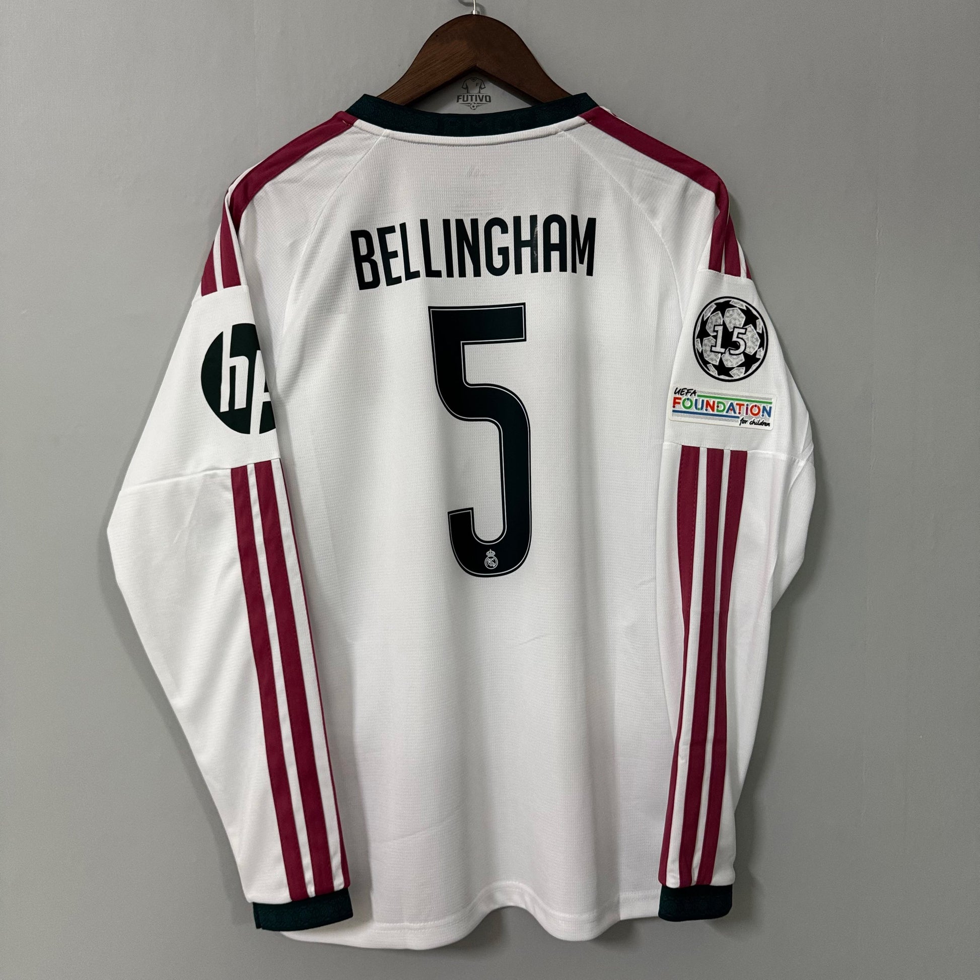Real Madrid 2026/27 Home Long-Sleeve Jersey