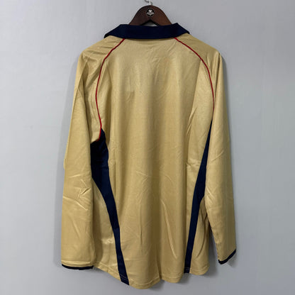 Arsenal 2001/02 Away Long-Sleeve Retro Jersey