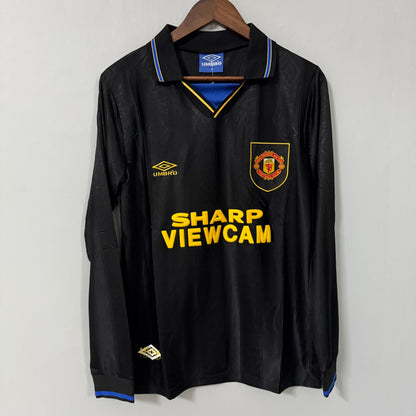 Manchester United 1993/94 Away Long-Sleeve Retro Jersey