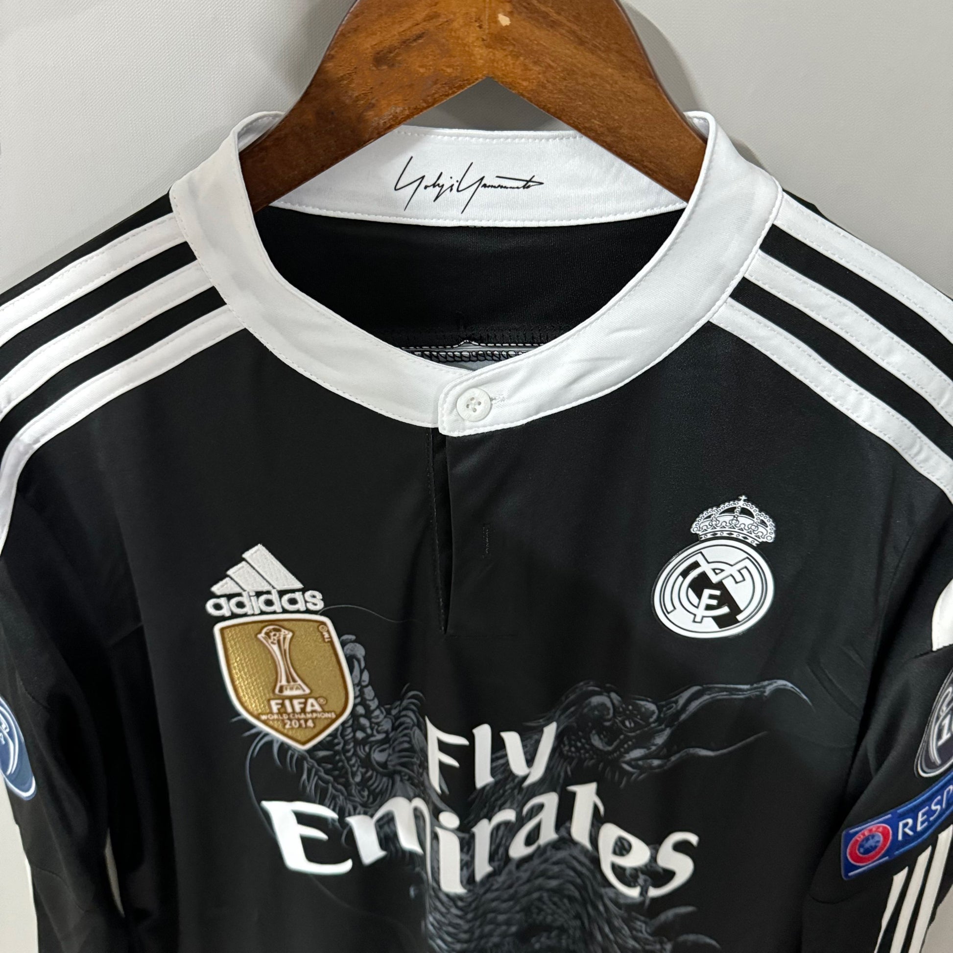 Real Madrid 2014/15 Away (Third Kit) Long-Sleeve Retro Jersey