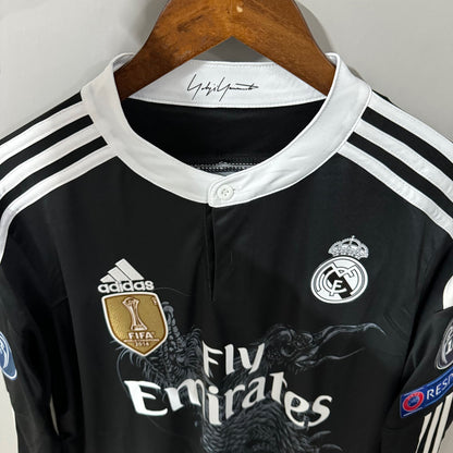 Real Madrid 2014/15 Away (Third Kit) Long-Sleeve Retro Jersey