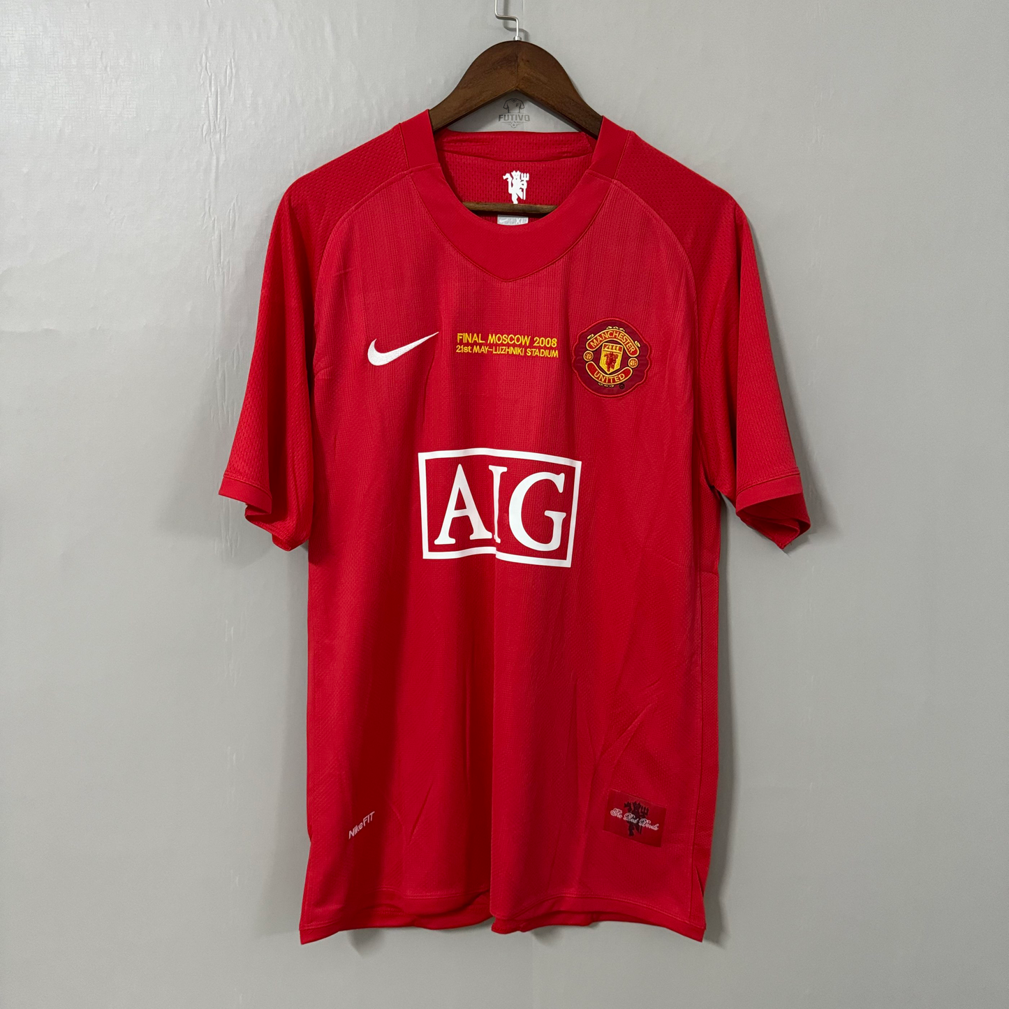 Manchester United 2007/08 Home (UCL Final) Retro Jersey