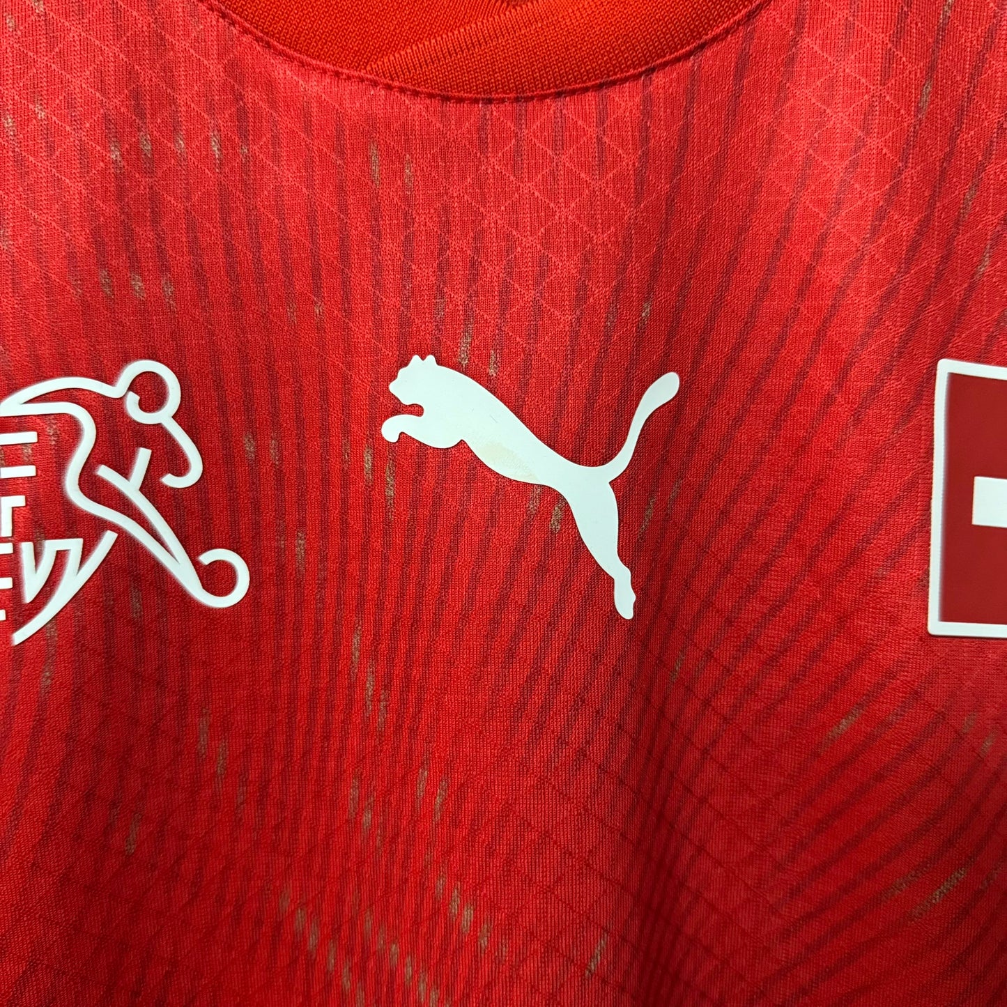 Switzerland 2026 World Cup Home Jersey – Player Edition