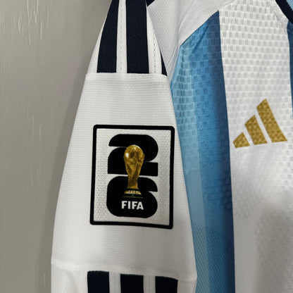 Argentina 2026 World Cup Home Long-Sleeve Jersey – Player Edition