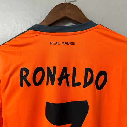 Real Madrid 2013/14 Away (Third Kit) Long-Sleeve Retro Jersey