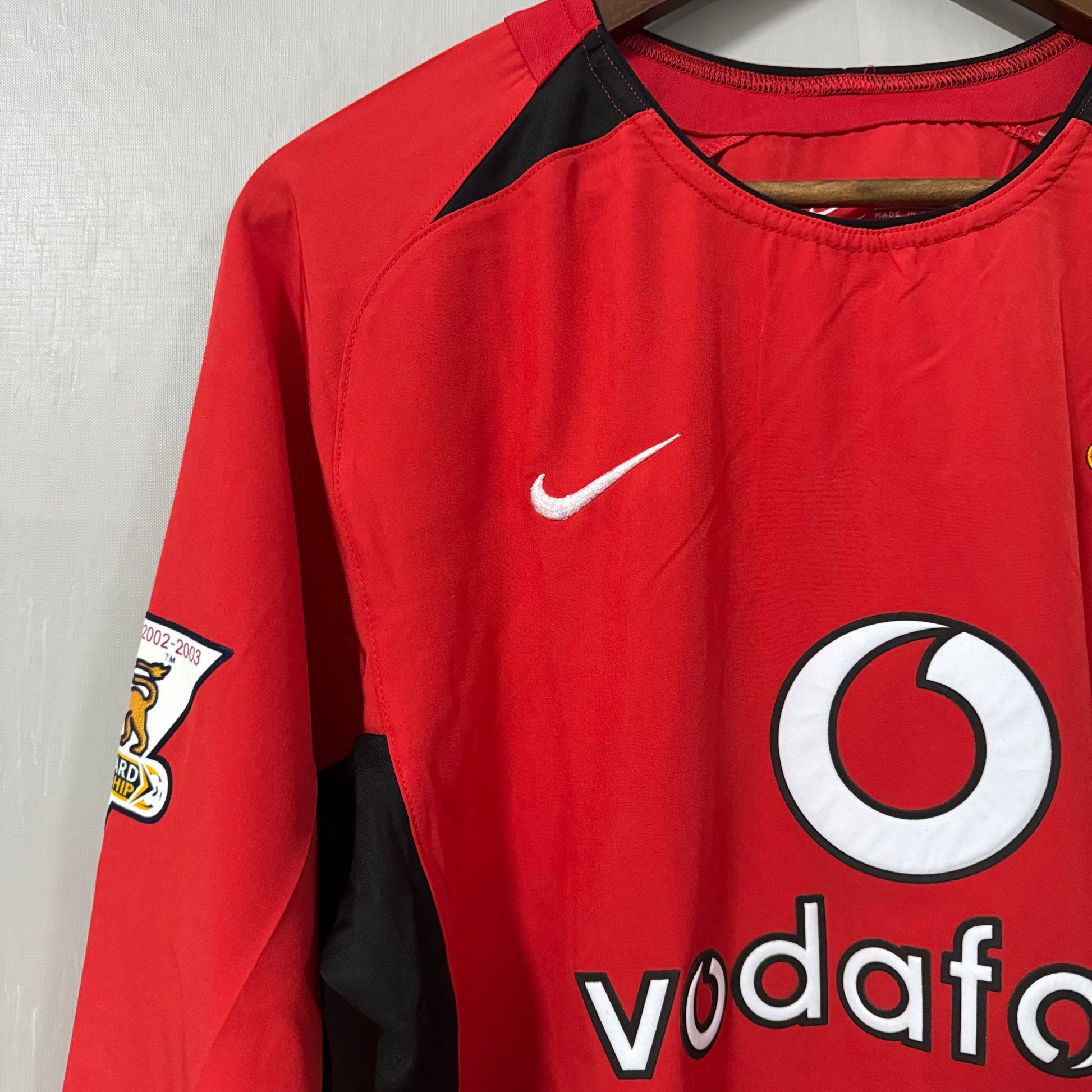 Manchester United 2003/04 Home Long-Sleeve Retro Jersey