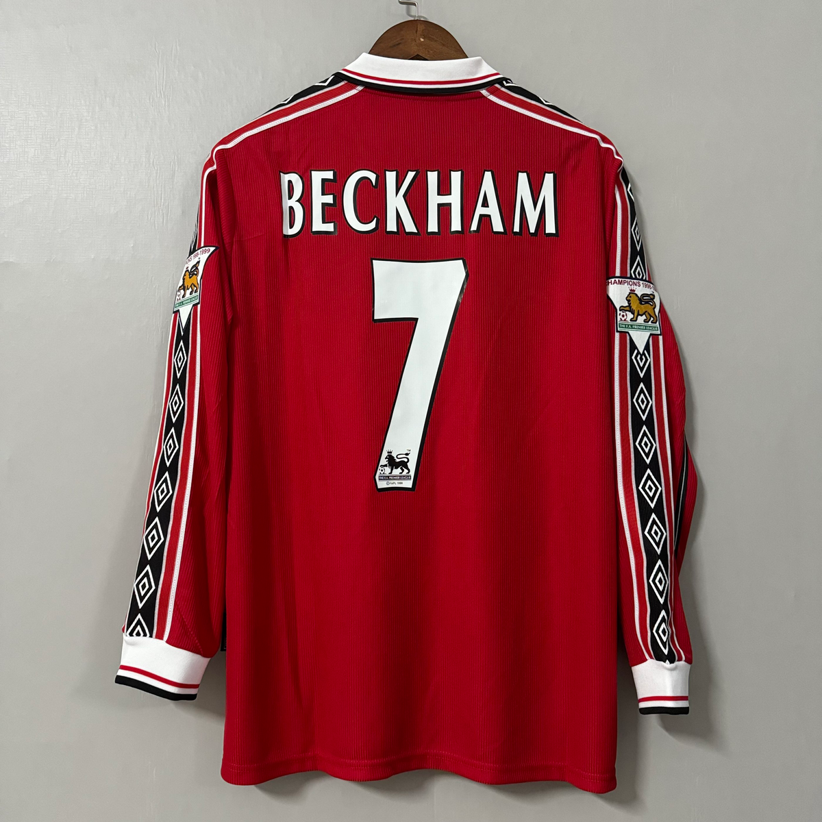 Manchester United 1998/00 Home Long-Sleeve Retro Jersey