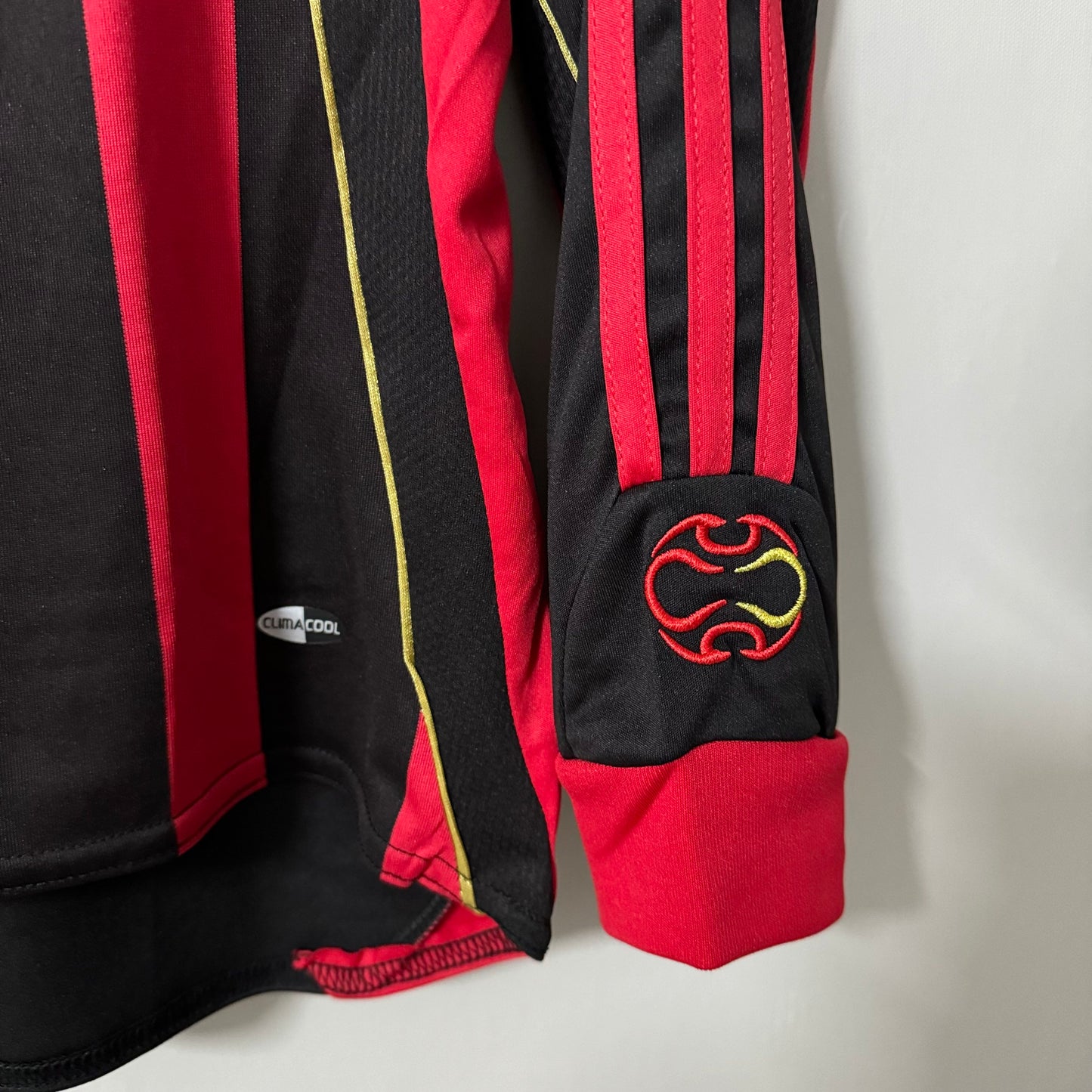 AC Milan 2006/07 Home Long-Sleeve Retro Jersey