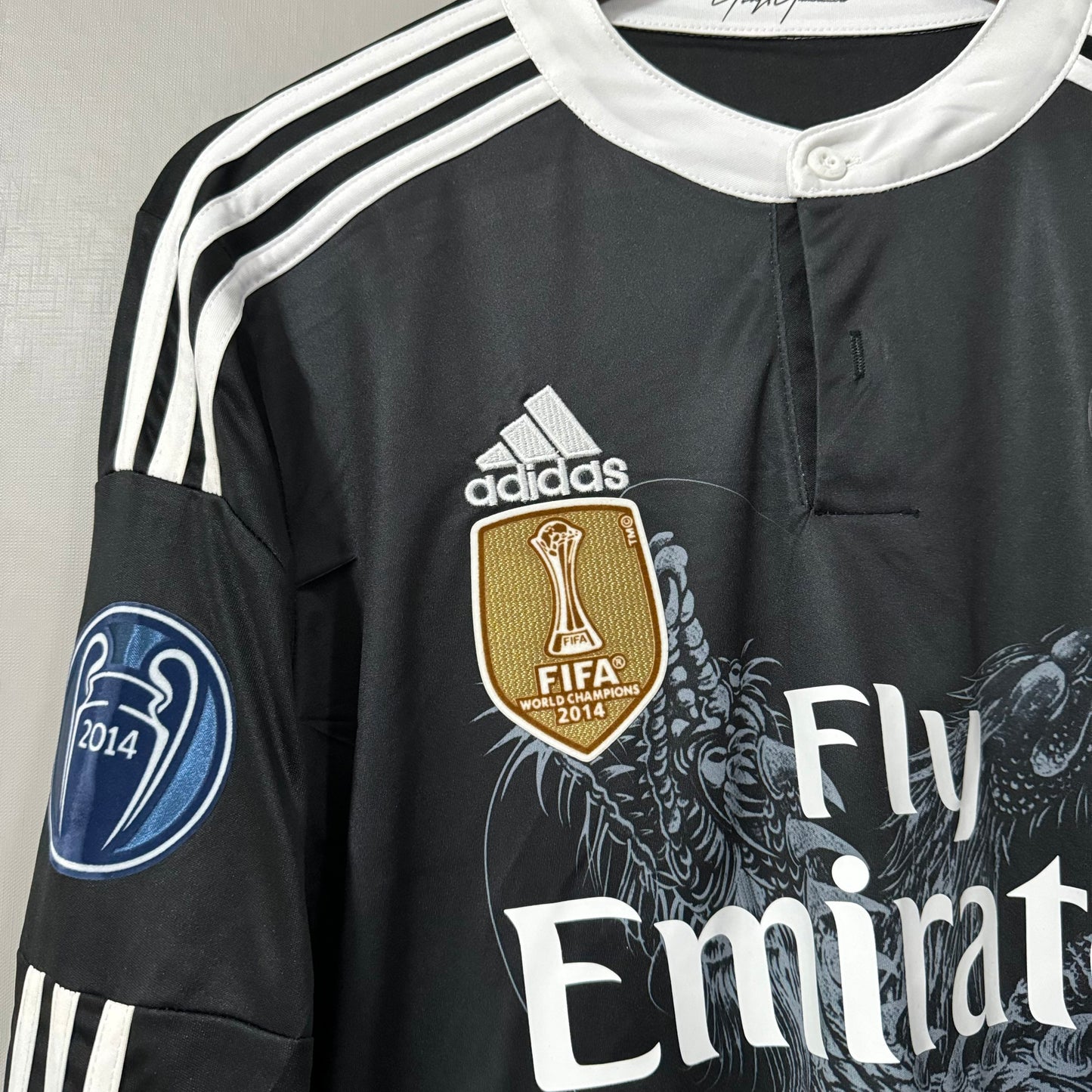Real Madrid 2014/15 Away (Third Kit) Long-Sleeve Retro Jersey
