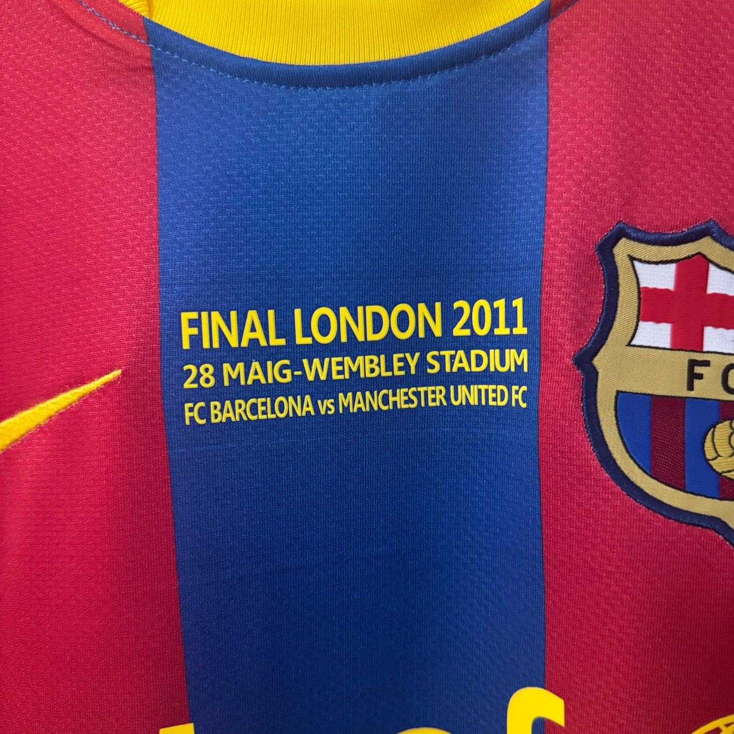 Barcelona 2010/11 Home (UCL Final) Retro Jersey