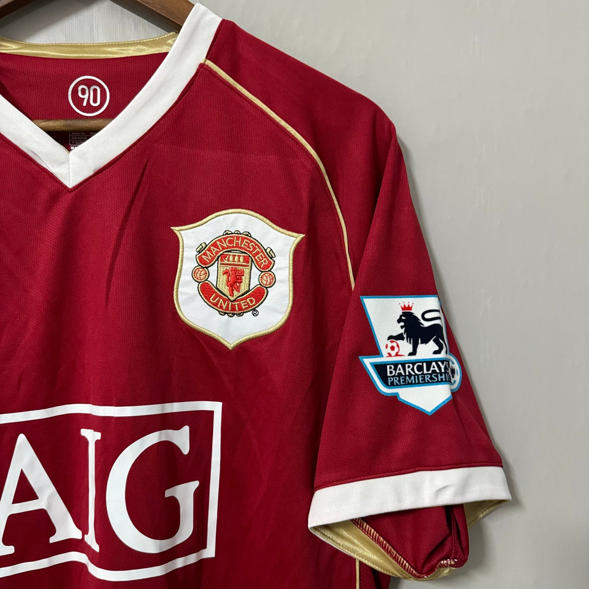 Manchester United 2006/07 Home Retro Jersey