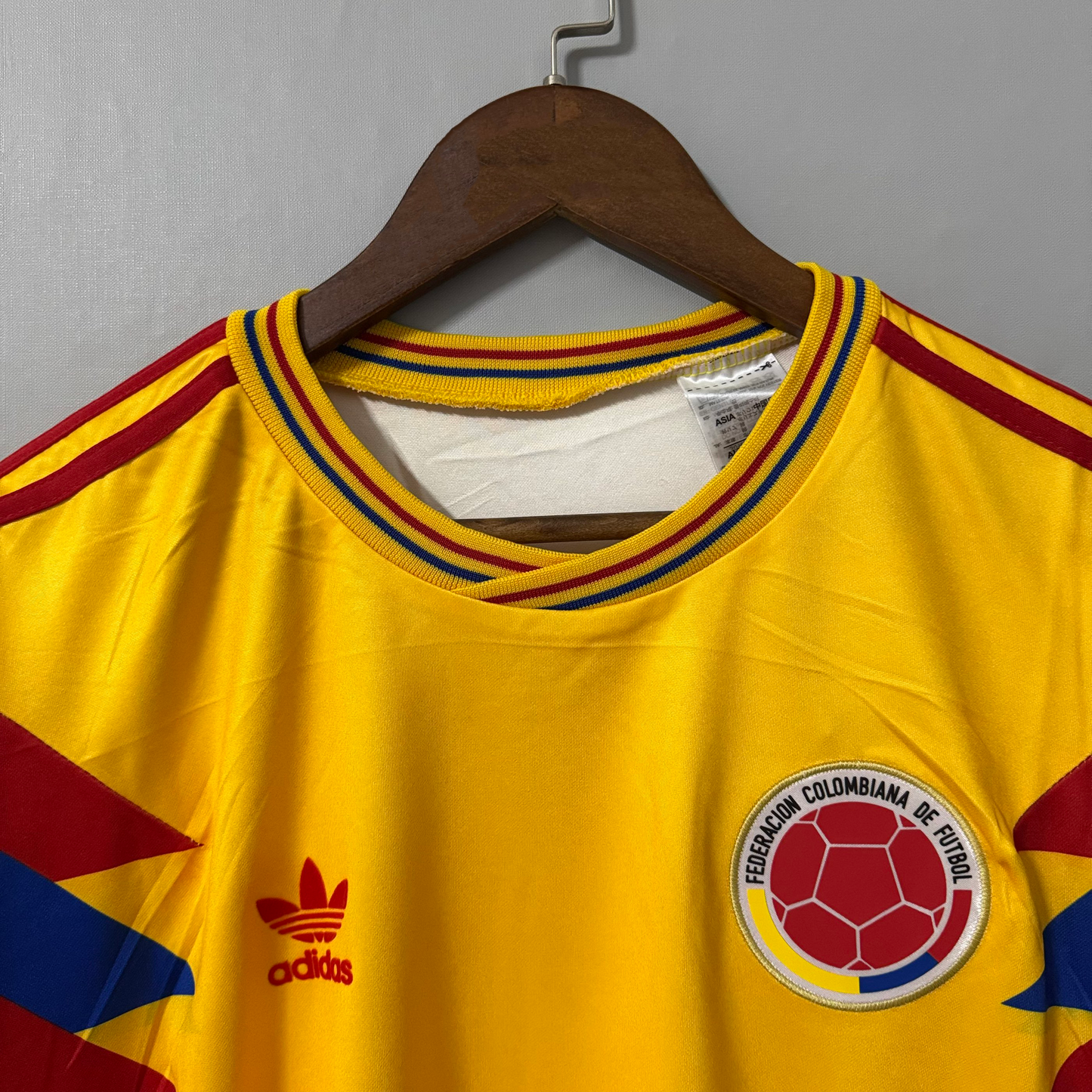 Colombia 1990 World Cup Home Retro Jersey – #10