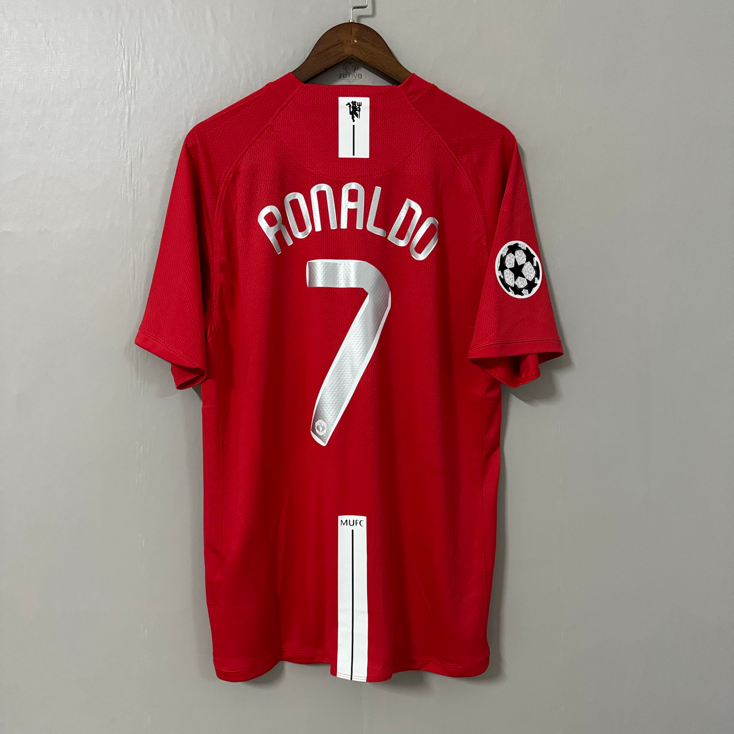 Manchester United 2007/08 Home (UCL Final) Retro Jersey