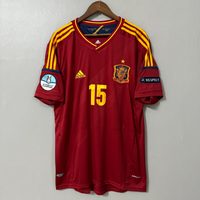 Spain 2012 Home Retro Jersey