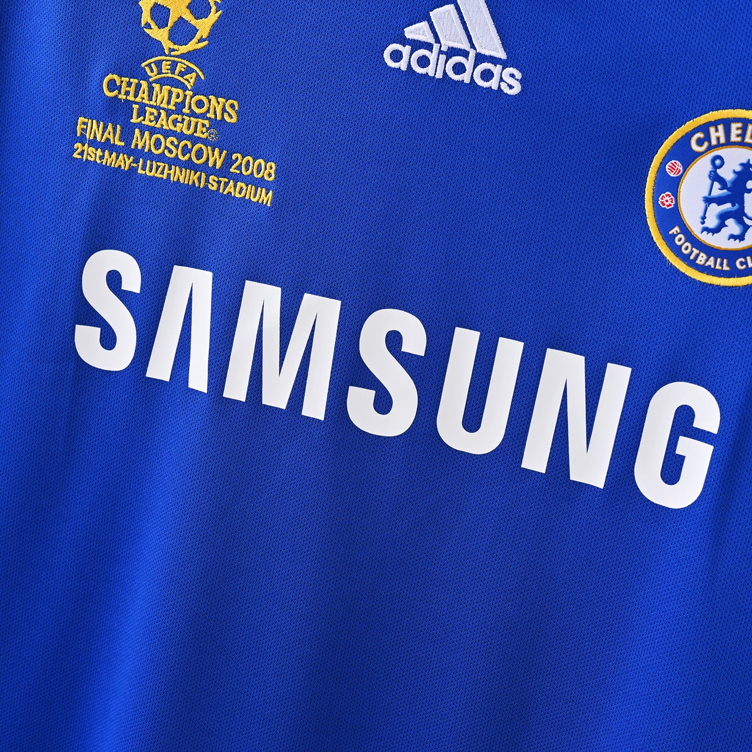 Chelsea 2007/08 Home (UCL Final) Retro Jersey