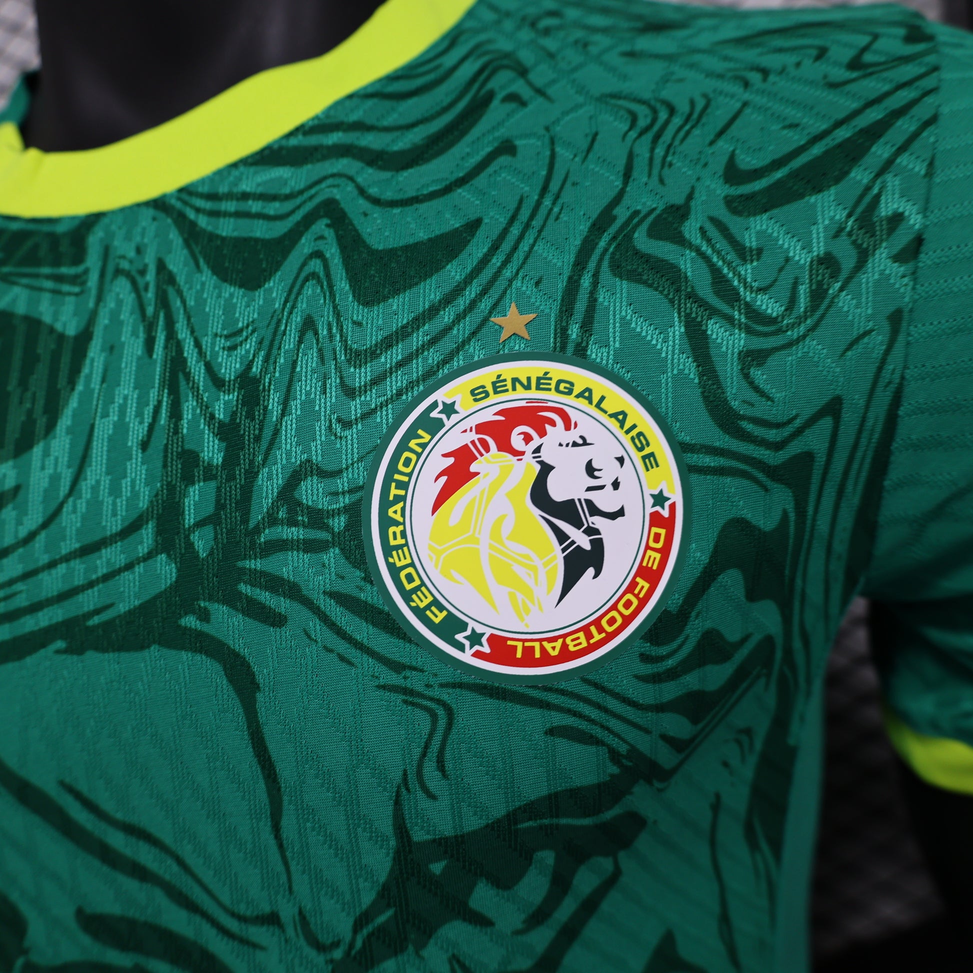 Senegal 2025 AFCON Away Jersey – Player Edition