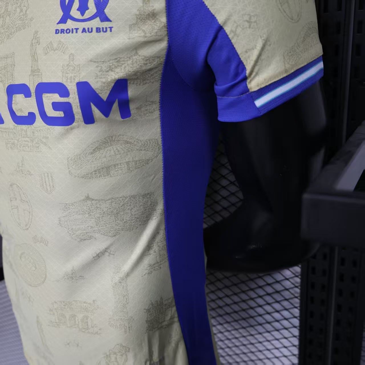 Olympique Marseille 2025/26 Away (Fourth Kit) Jersey – Player Edition