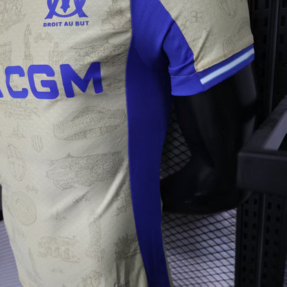 Olympique Marseille 2025/26 Away (Fourth Kit) Jersey – Player Edition
