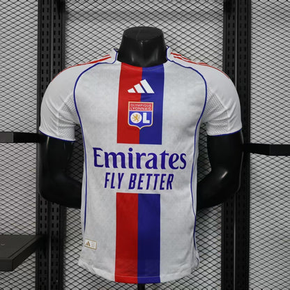 Olympique Lyon 2025/26 Home Jersey – Player Edition