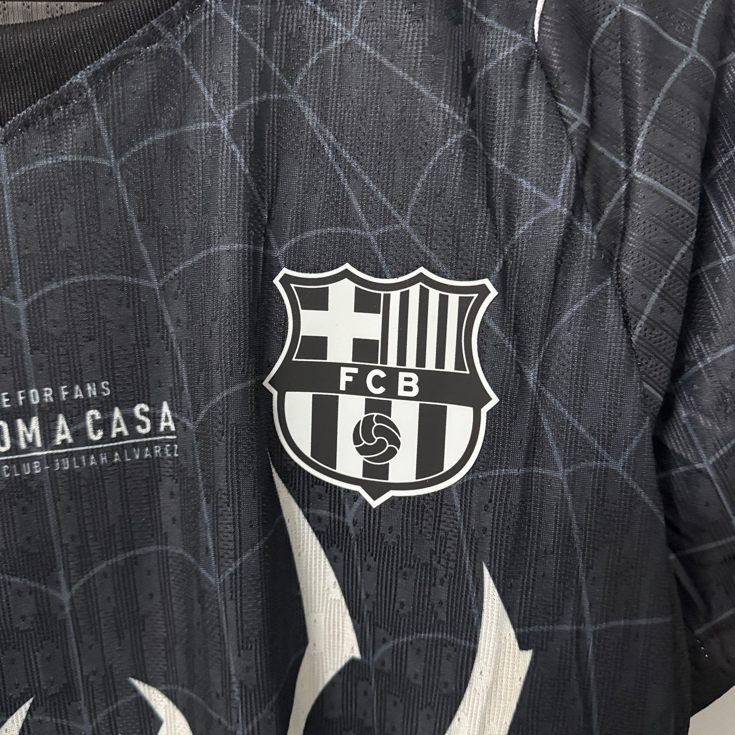 Barcelona x Black Spider Man 2026 Special Jersey – Player Edition