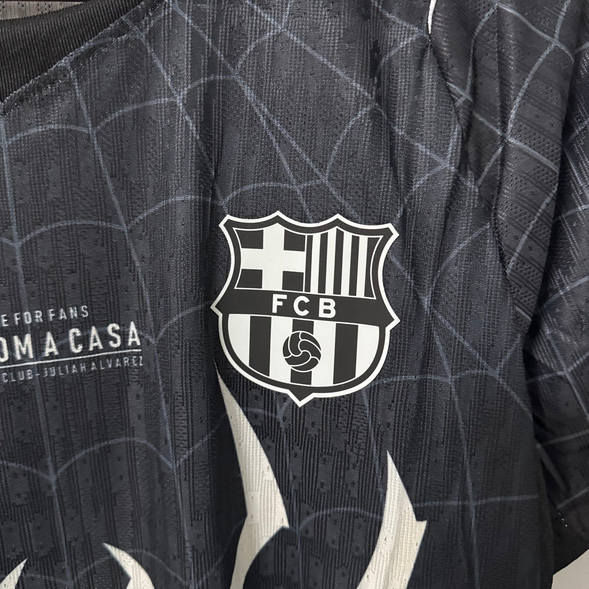 Barcelona x Black Spider Man 2026 Special Jersey – Player Edition