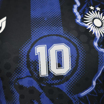 Argentina #10 Maradona Tribute Away Jersey – Player Edition