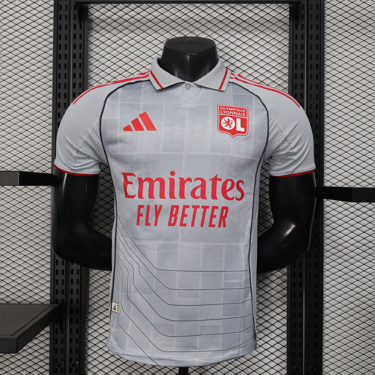 Olympique Lyon 2025/26 Away (Third Kit) Jersey – Player Edition