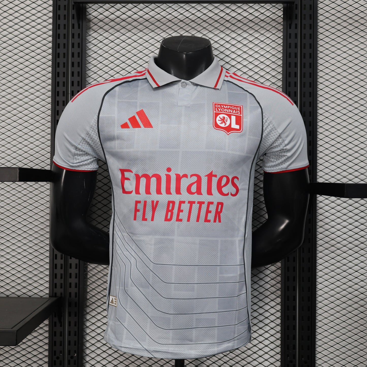 Olympique Lyon 2025/26 Away (Third Kit) Jersey – Player Edition