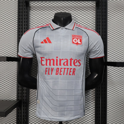 Olympique Lyon 2025/26 Away (Third Kit) Jersey – Player Edition