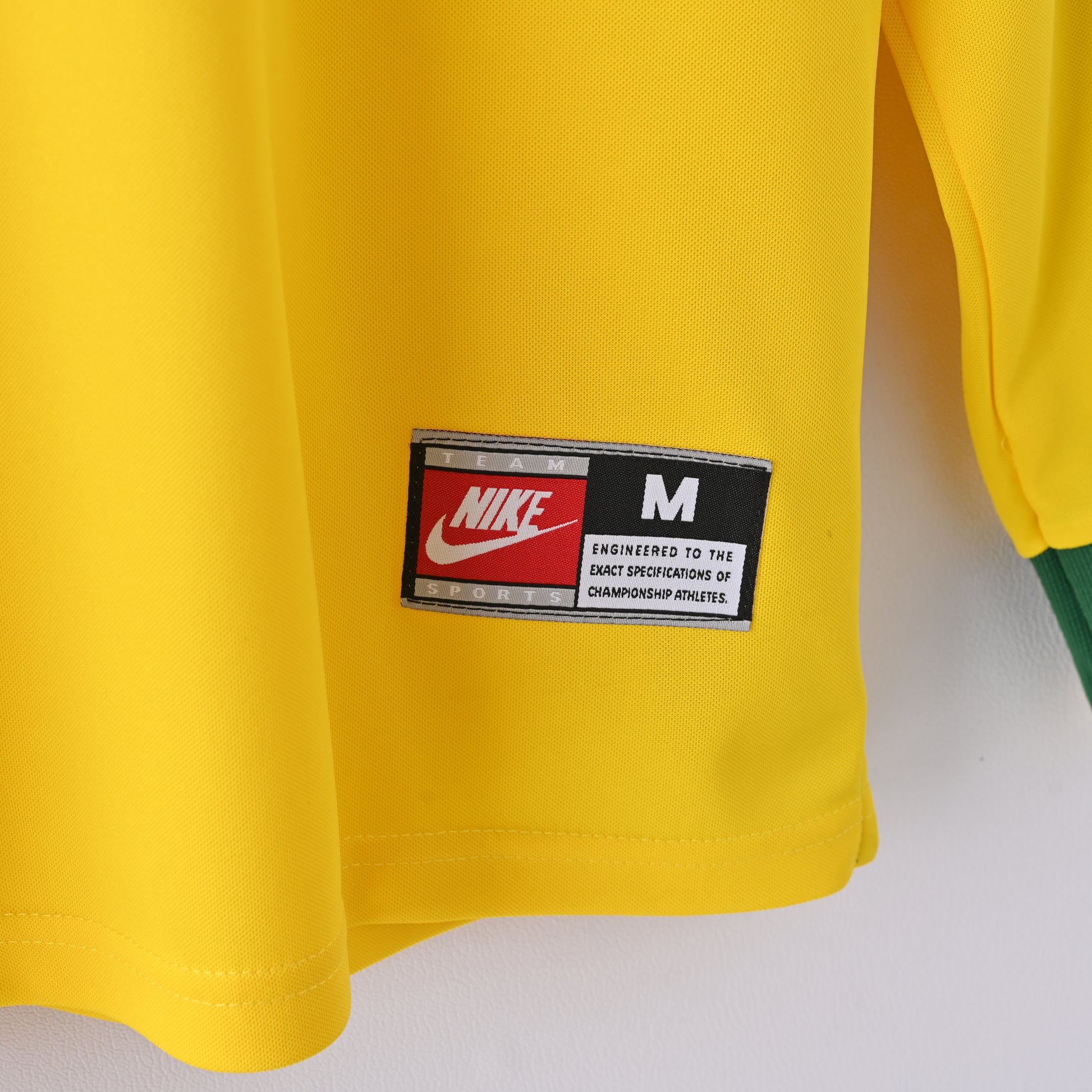 Brazil 1998 Home Long-Sleeve Retro Jersey