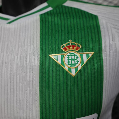 Real Betis 2025/26 Home Jersey – Player Edition