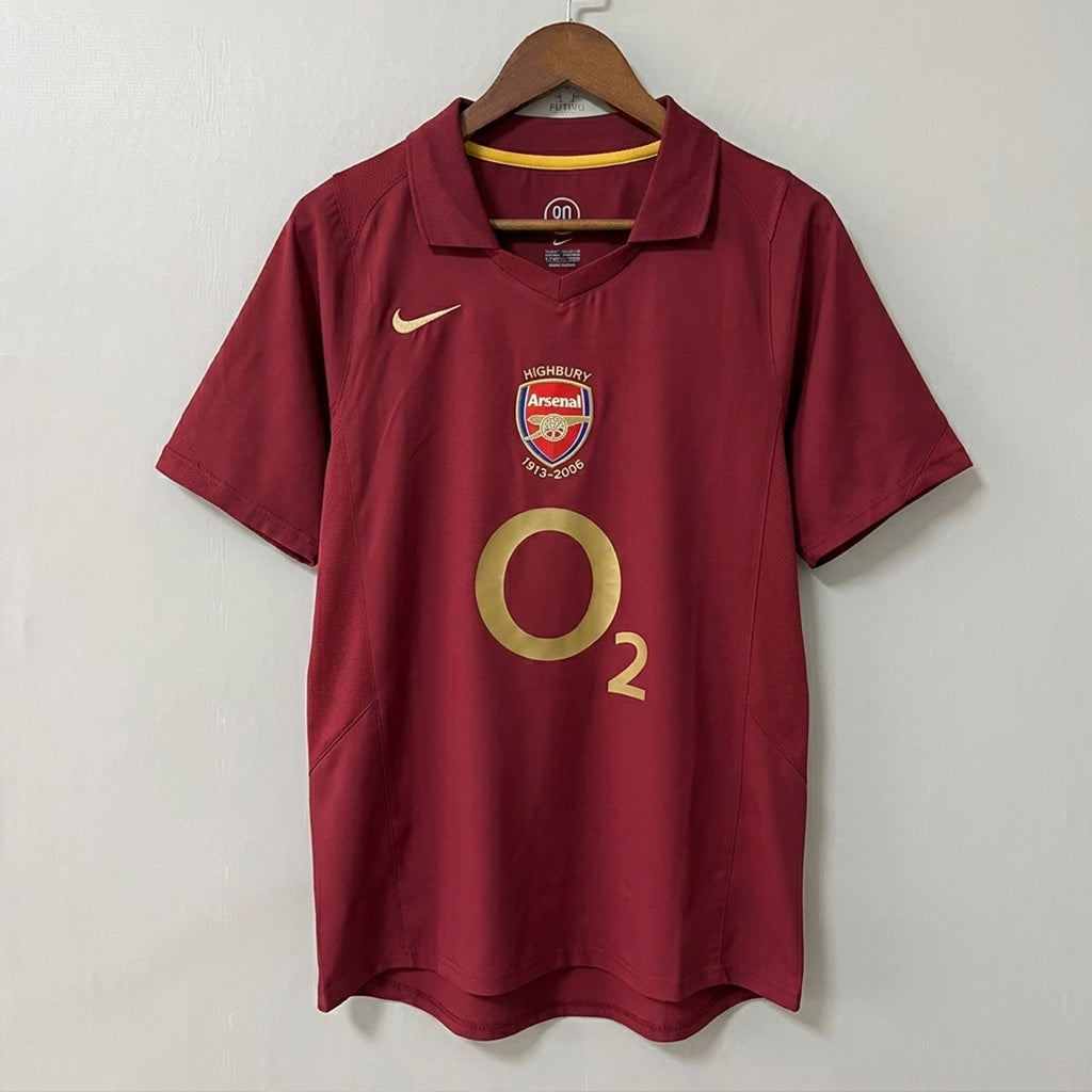 Arsenal 2005/06 Home Retro Jersey