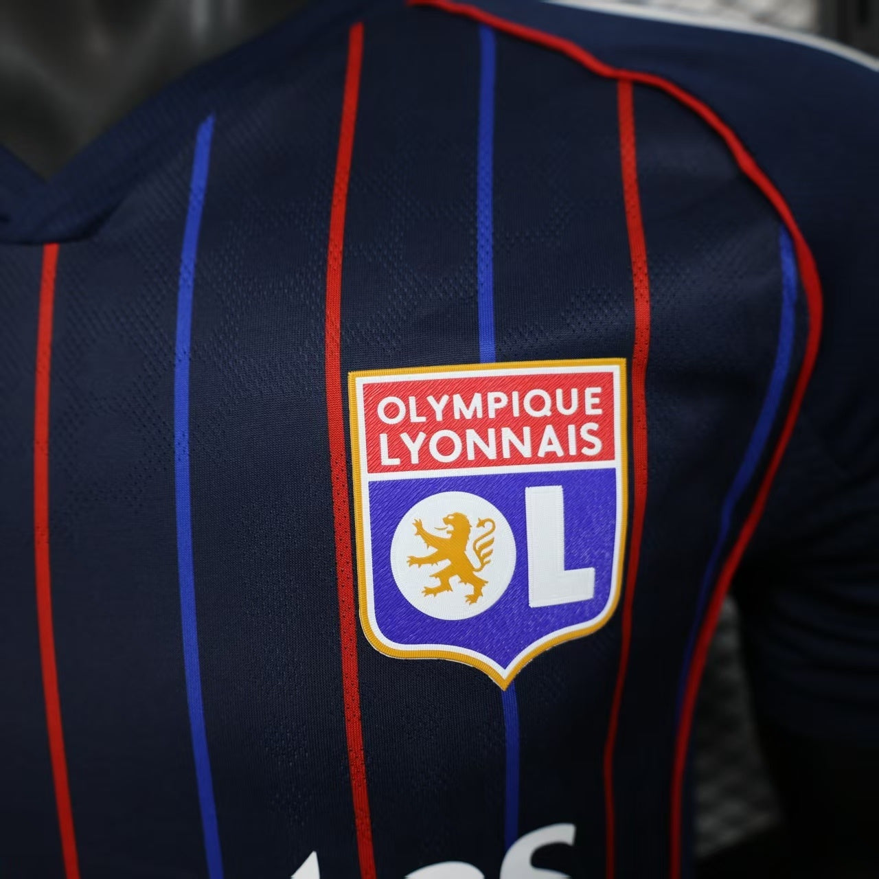 Olympique Lyon 2025/26 Away Jersey – Player Edition