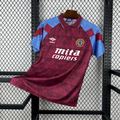 Aston Villa 1990/92 Home Retro Jersey