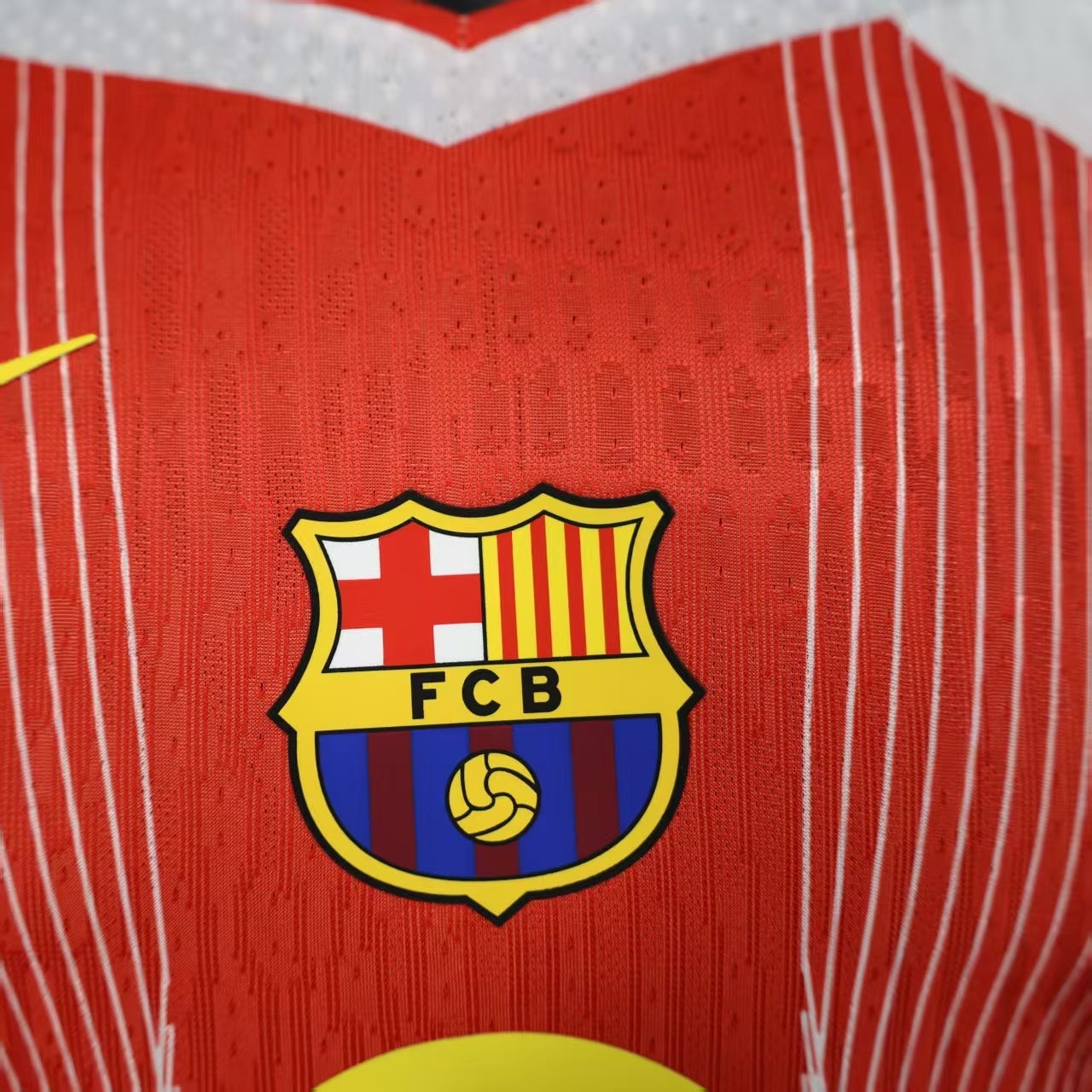 Barcelona 2025/26 Special Edition Red Jersey – Player Edition