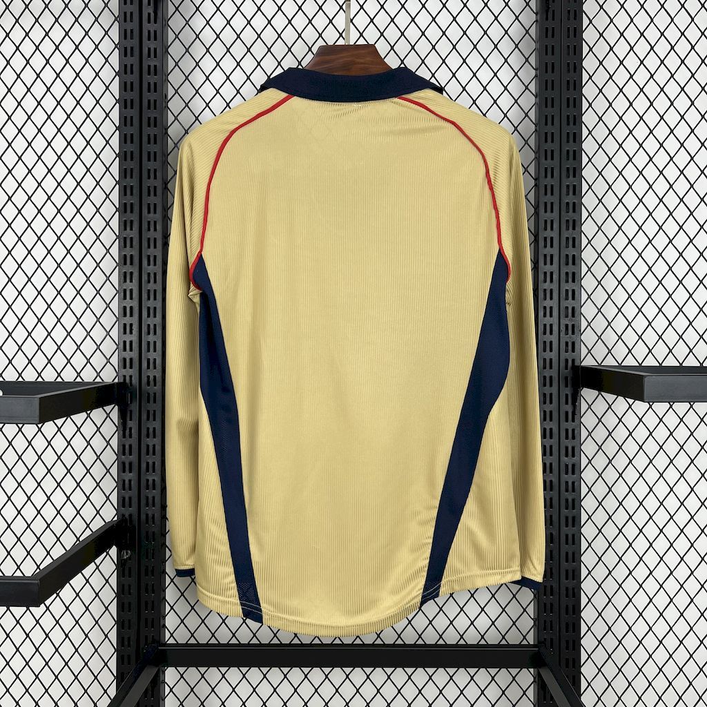 Arsenal 2001/02 Away Long-Sleeve Retro Jersey