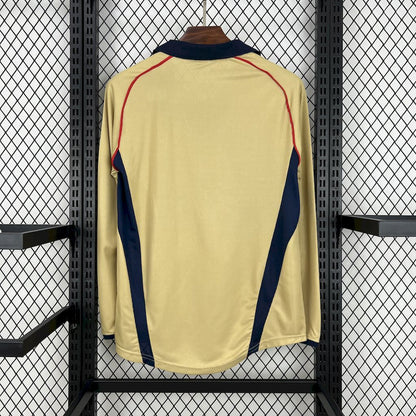 Arsenal 2001/02 Away Long-Sleeve Retro Jersey