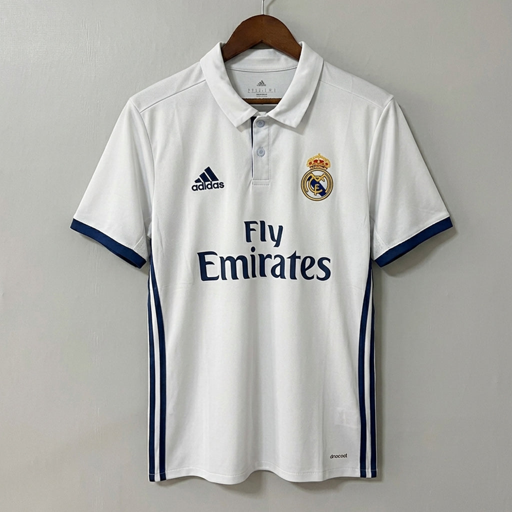 Real Madrid 2016/17 Home Retro Jersey