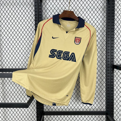 Arsenal 2001/02 Away Long-Sleeve Retro Jersey