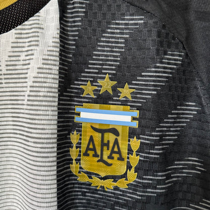 Argentina 2026 Lionel Messi Farewell Black Special Jersey – Player Edition